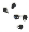 5 10x6mm Preciosa Hematite Full Coat Tear Drops